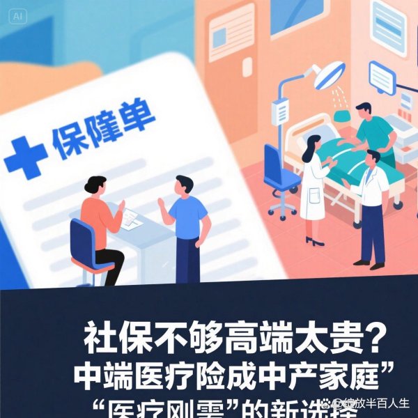 炒股配资平台官方网 社保不够高端太贵？中端医疗险成中产家庭 “医疗刚需” 新选择