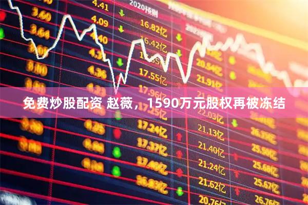 免费炒股配资 赵薇，1590万元股权再被冻结
